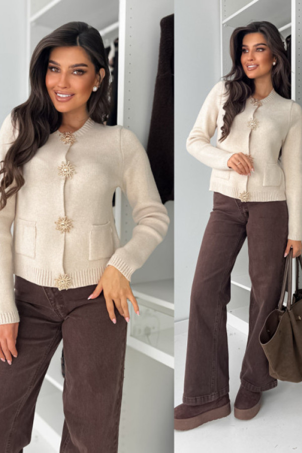 Sweterek nancy - beige