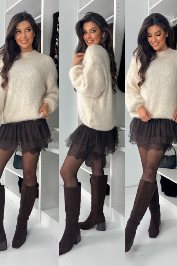 Sukienka halka pod sweterki choco