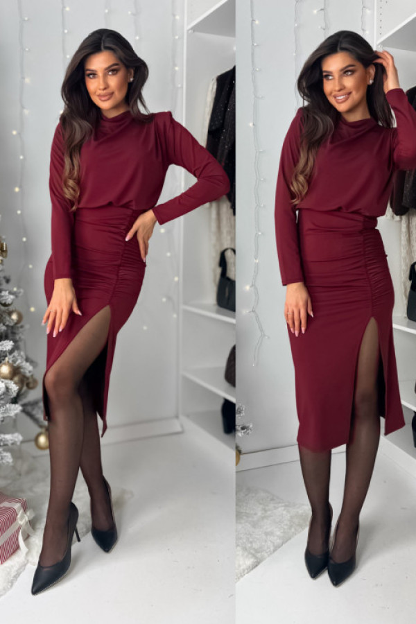 Sukienka melanie bordo