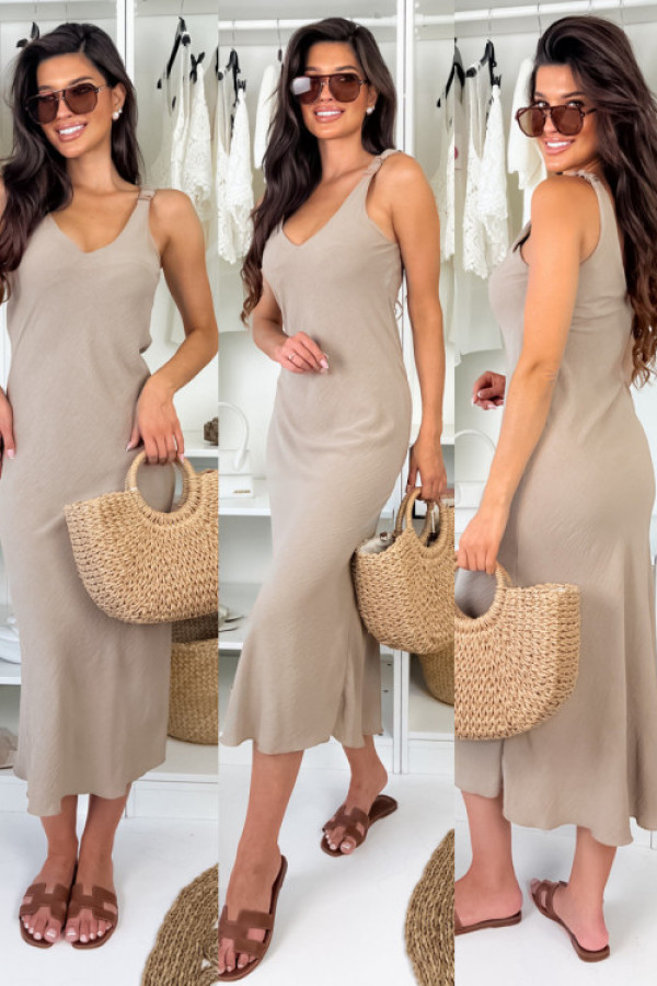 Sukienka khloe z wiskozy - fango