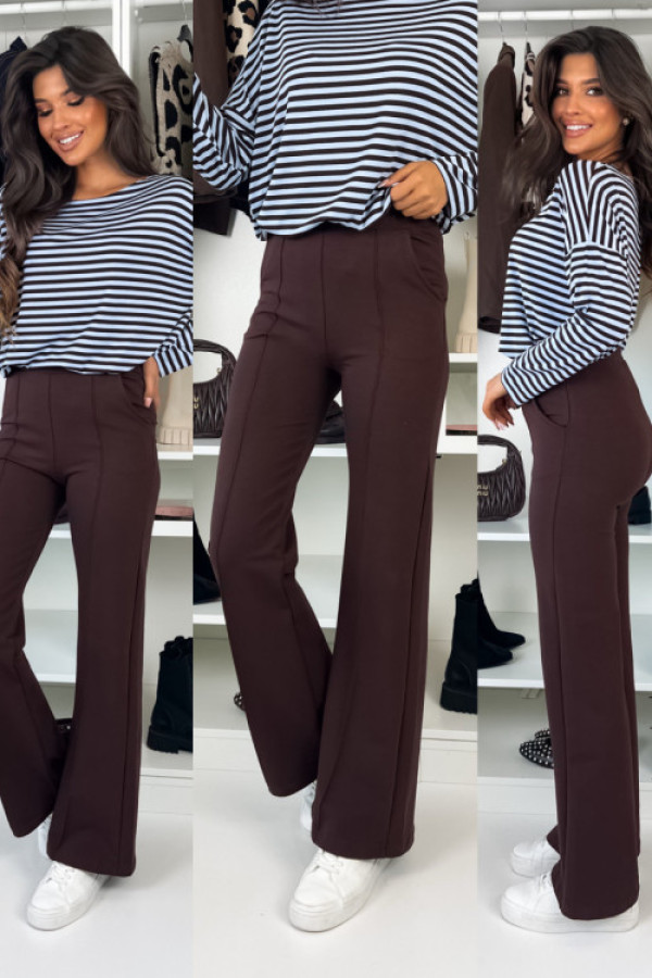 Spodnie friss chocolate