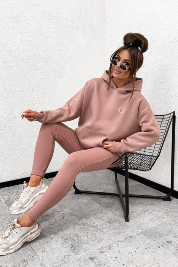 Bawełniany komplet basic minimal z leginsami fango