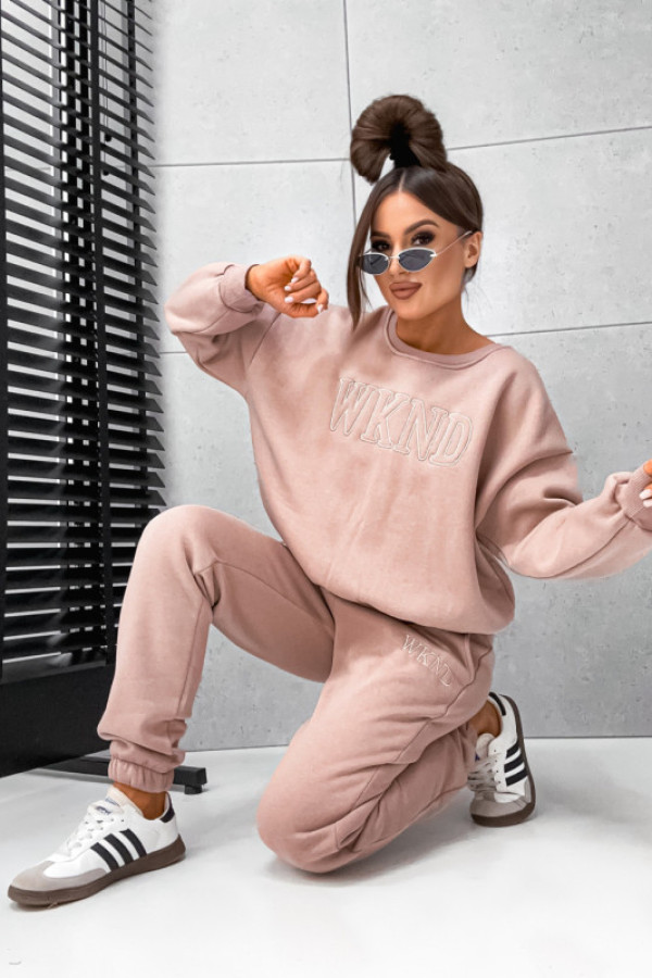 Dres bawełniany basic weekend classical honey fango