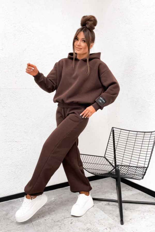 Dres bawełniany concept defend chocco brąz