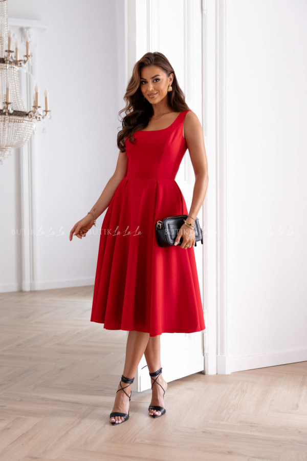 Sukienka czerwona lesota
