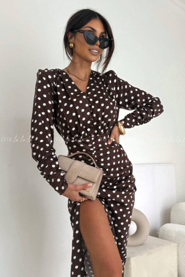 Sukienka w grochy nirves