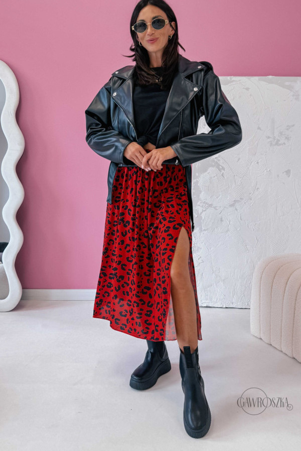 Ramoneska skórzana - czarna