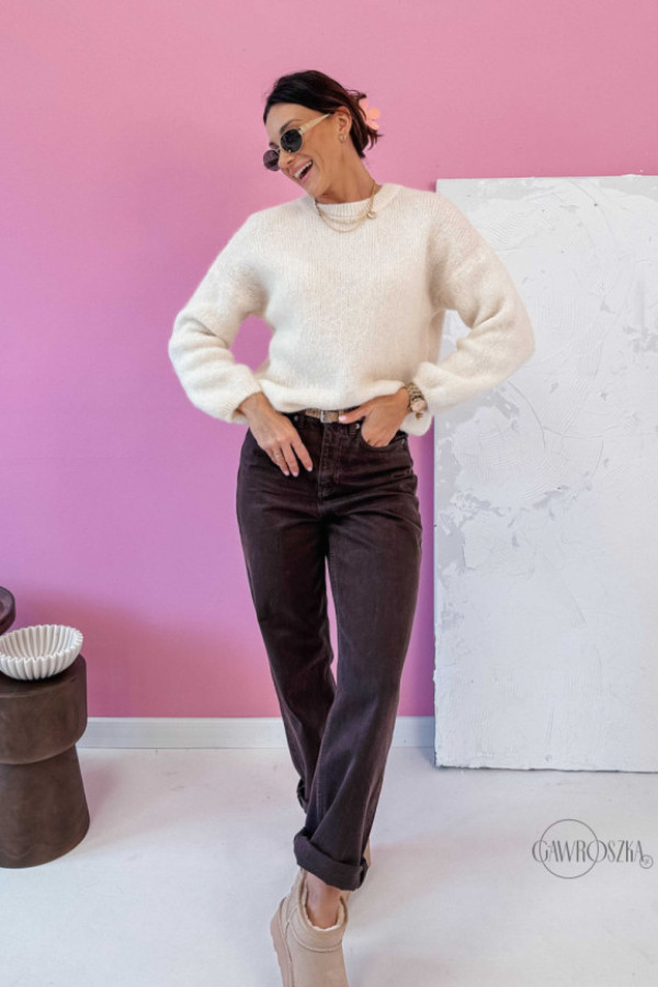 Sweter roma - śmietanka