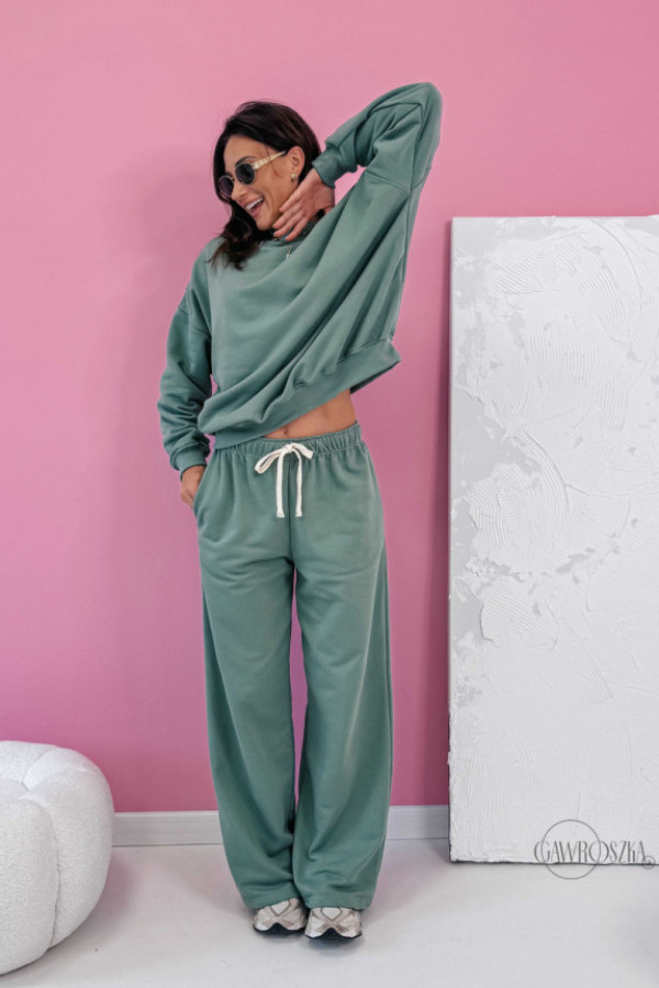 Spodnie dresowe prosta nogawka chandal - macha