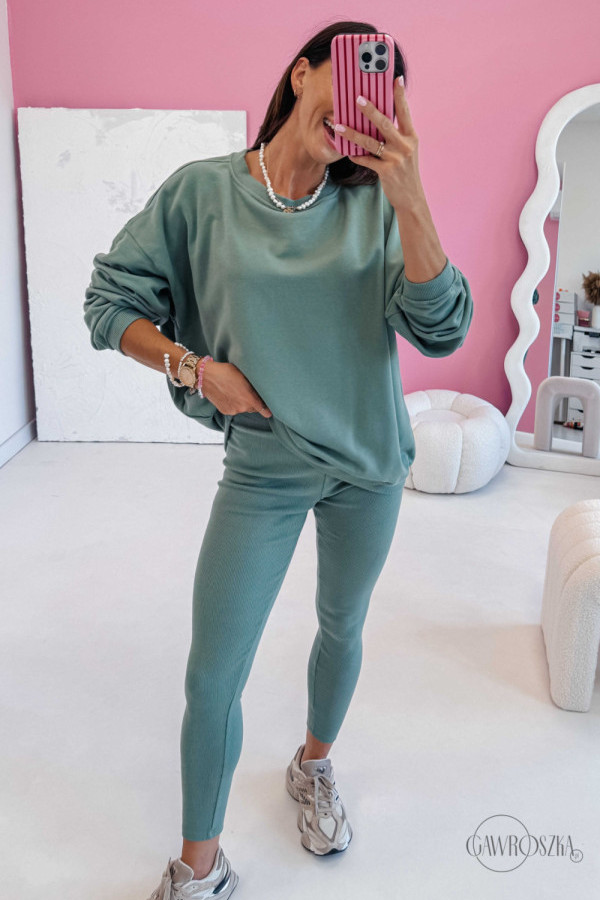 Legginsy chloe classic - macha