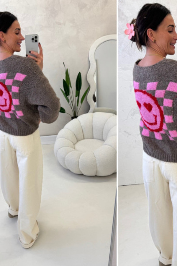 Sweter rozpinany love - fango