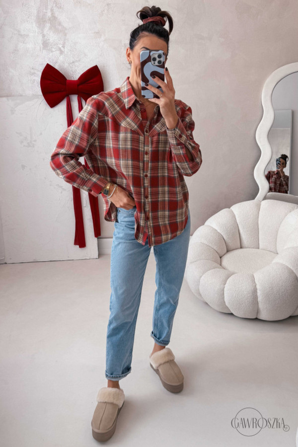 Koszula pure - czerwona