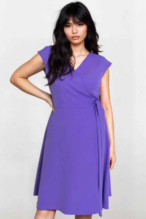 Derla - sukienka - ciemny liliowy - uwaga rozmiarówka zaniżona