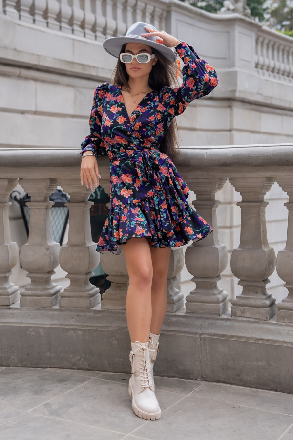 Sukienka anna krótka - meadow