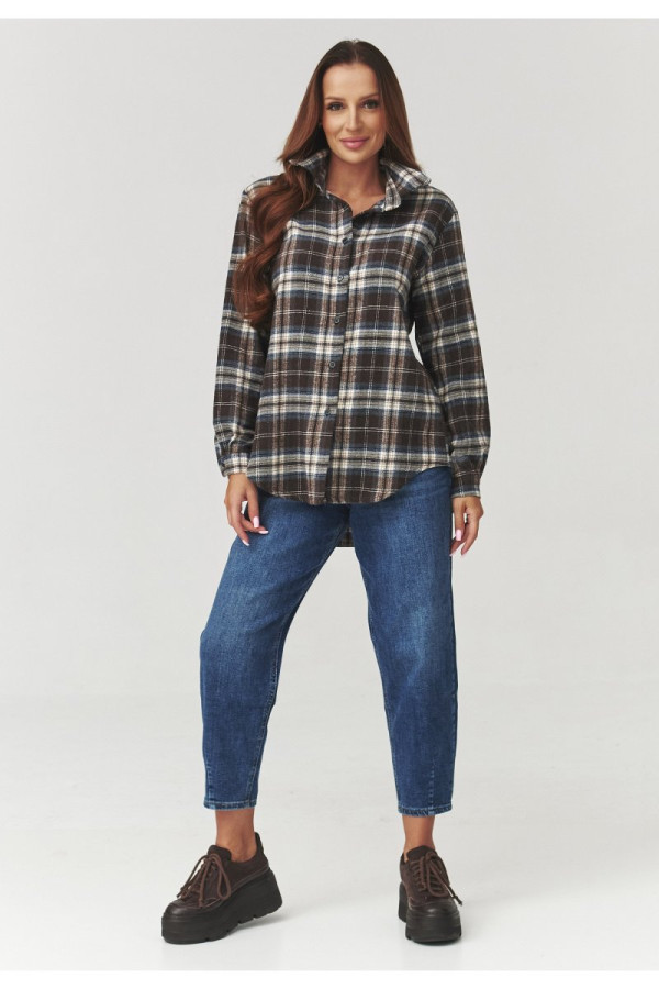 Koszula damska w kratę w.3 c6
