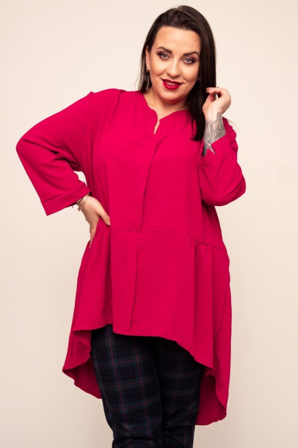 Różowa koszula agile