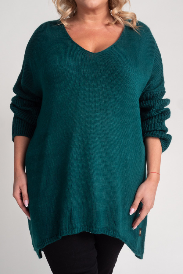 Szmaragdowy sweter megi