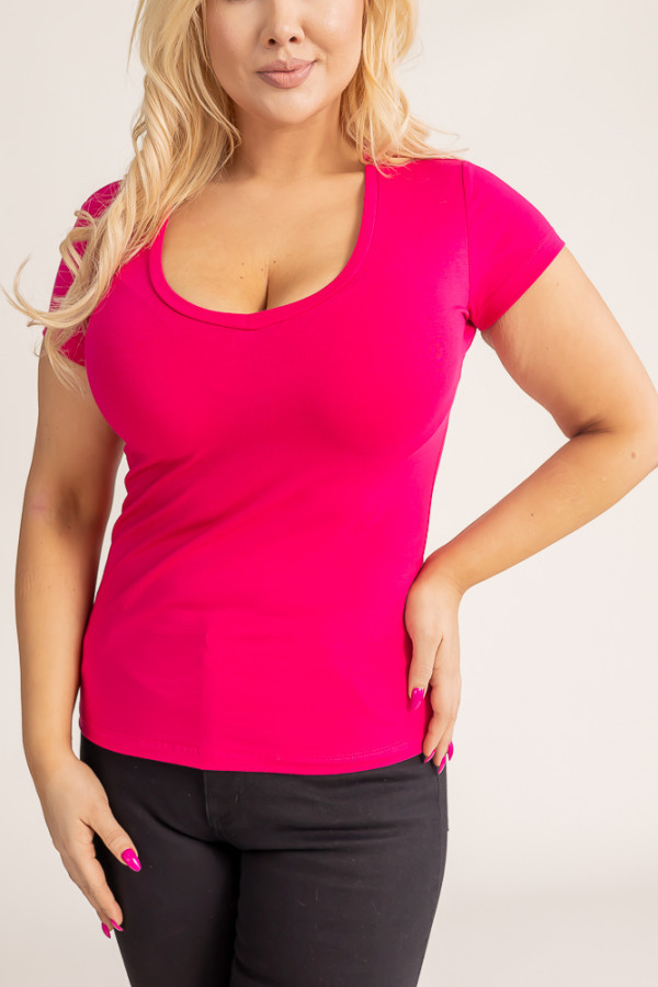 Fuksjowa bluzka geldi