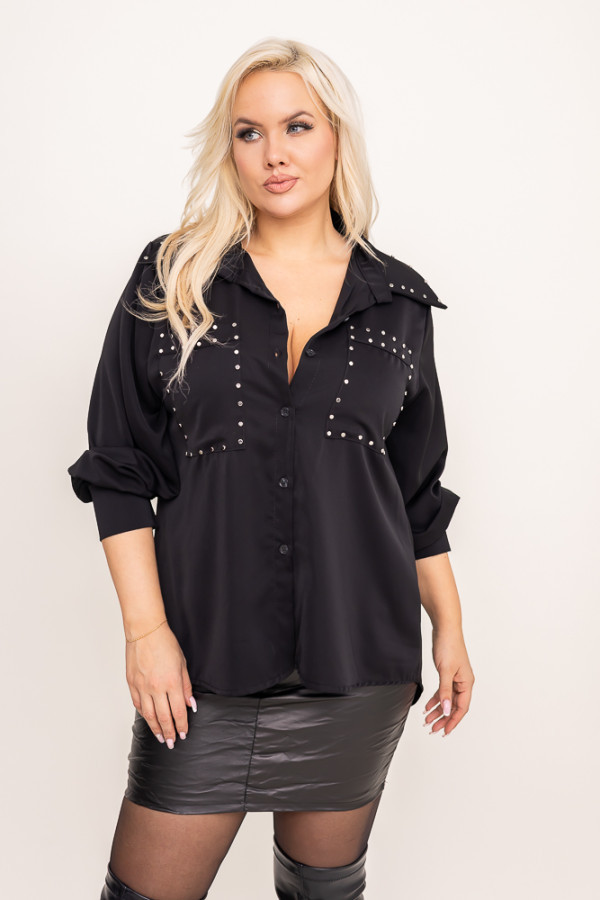 Czarna koszula permuzi