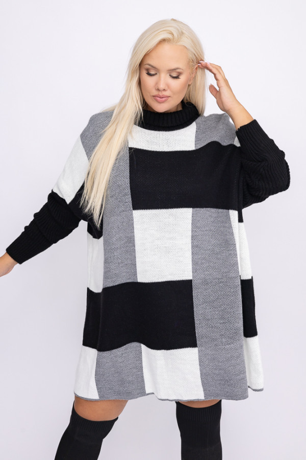 Tunika sweterkowa gentaya wzór 2