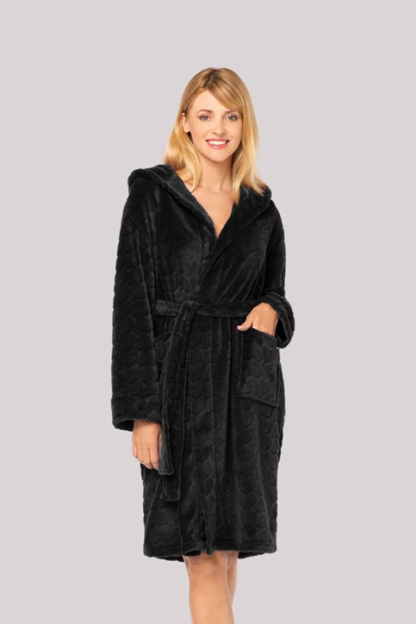 Szlafrok cupid black