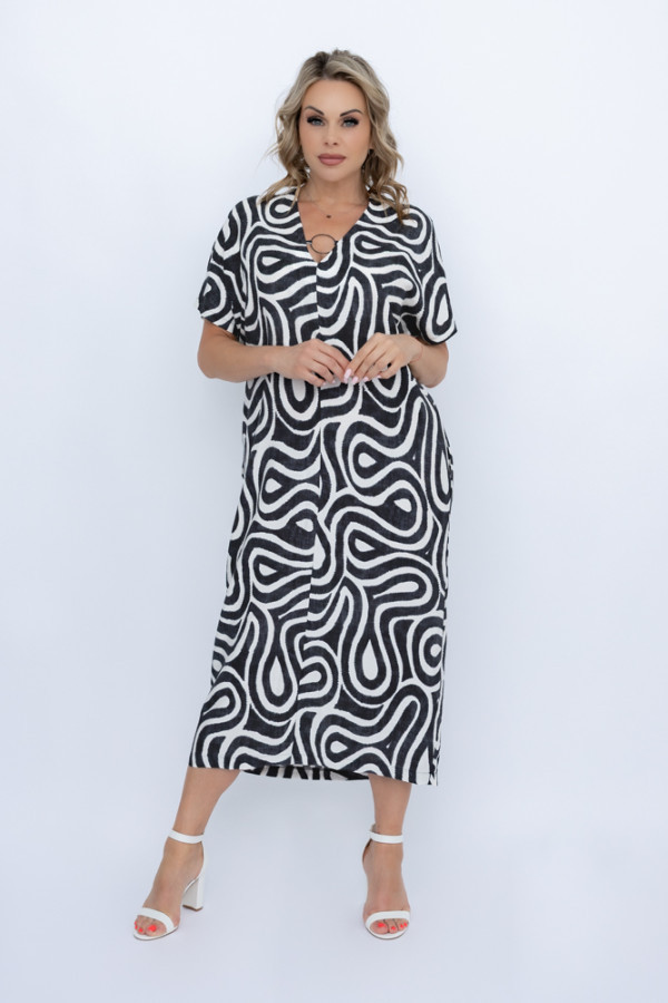 Czarna sukienka seterti