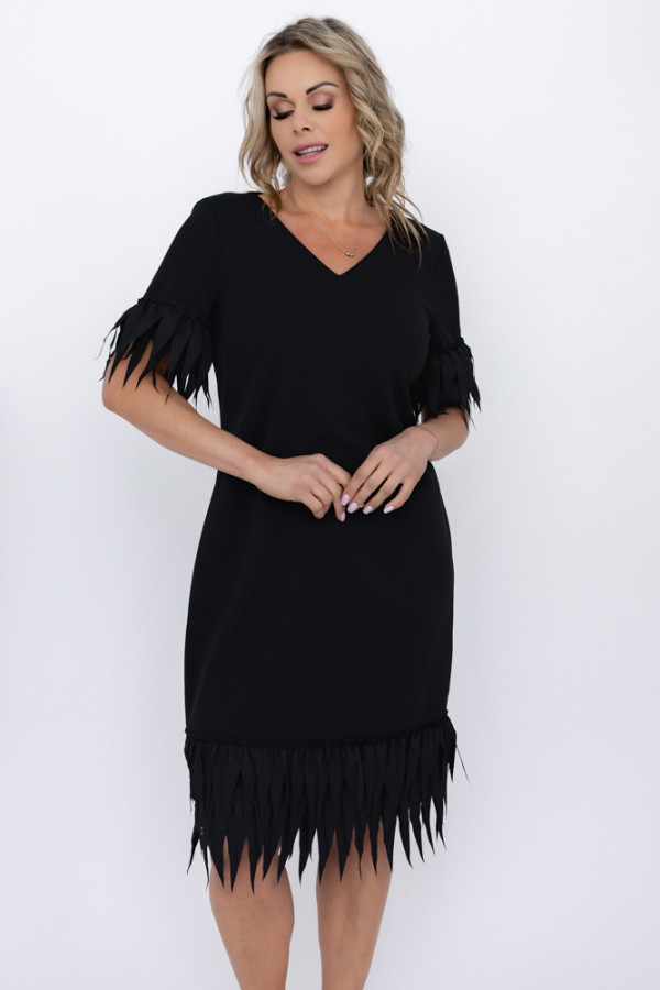 Czarna sukienka inervo