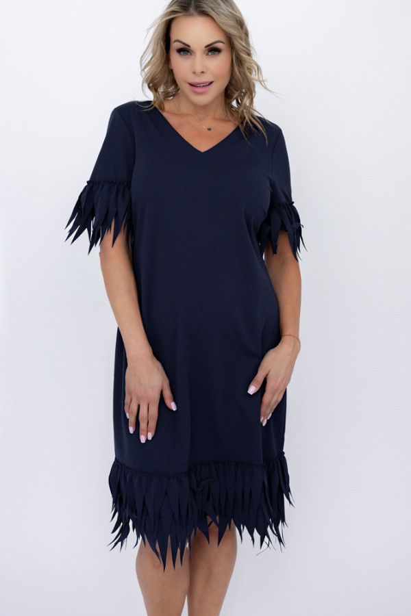 Granatowa sukienka inervo