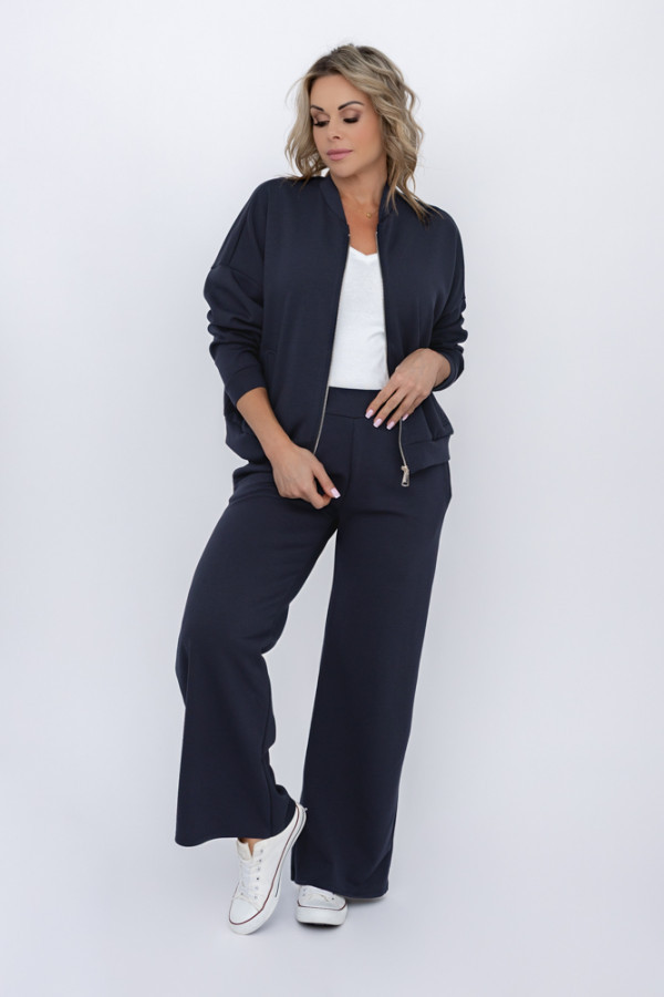 Granatowy komplet dresowy kelin