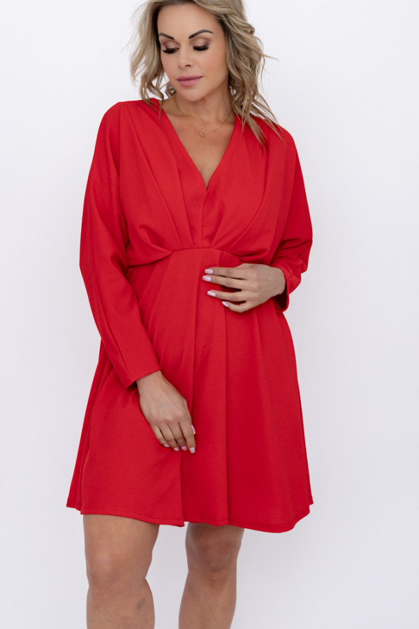 Czerwona sukienka mauri