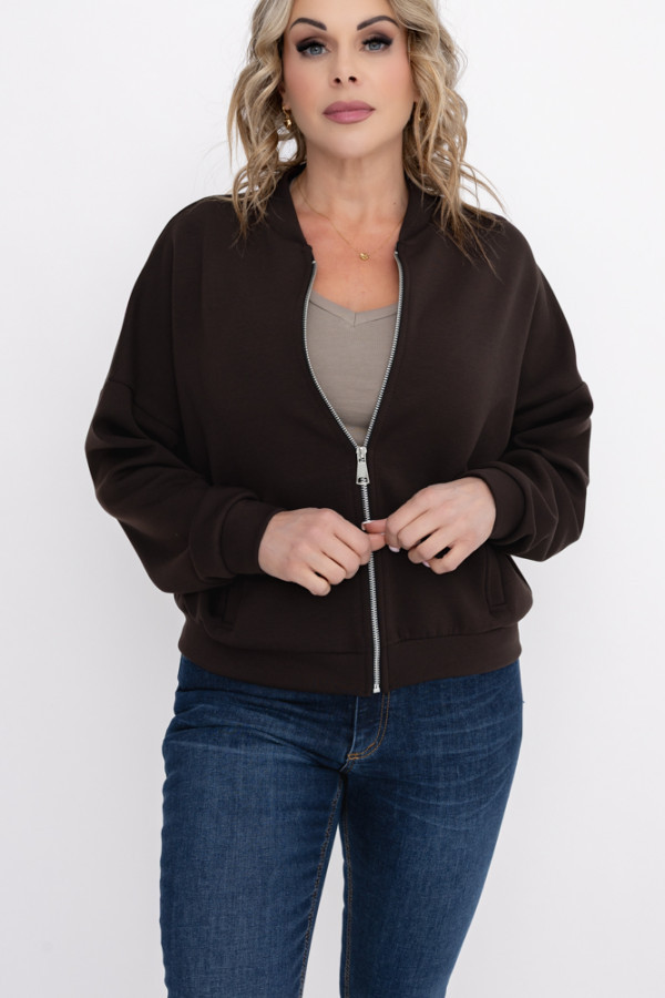 Czekoladowa bluza girti