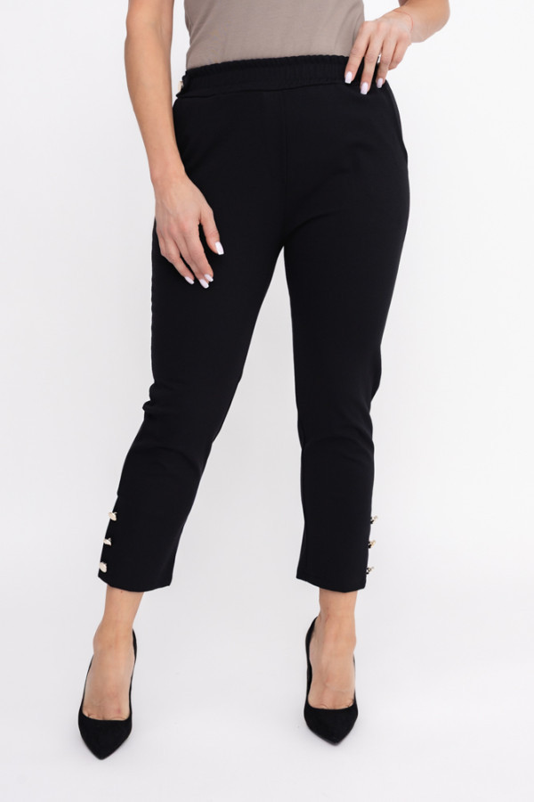 Czarne spodnie coventi