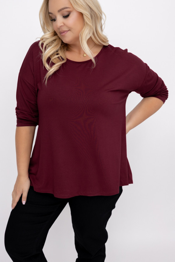 Wiśniowa bluzka defento