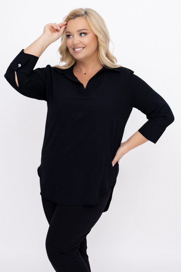 Czarna koszula venteli