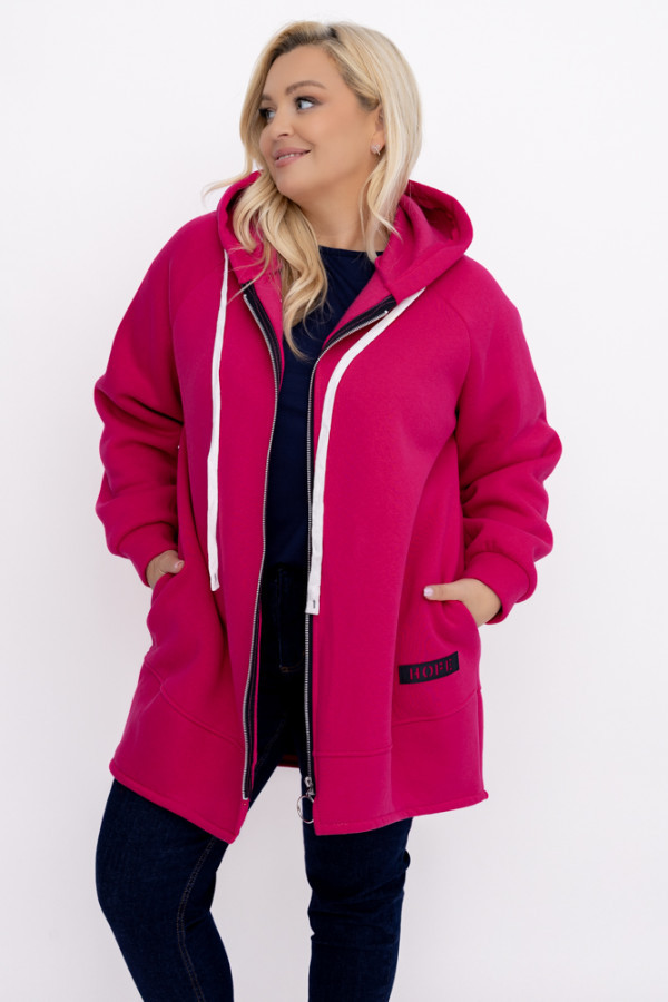 Fuksjowa bluza dresowa ferina