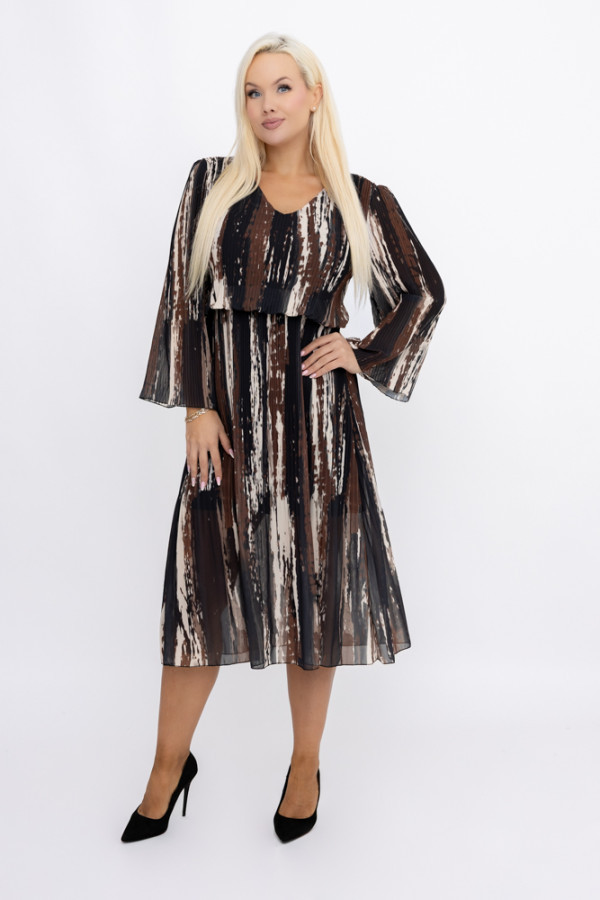 Sukienka szyfonowa simeni wzór 1