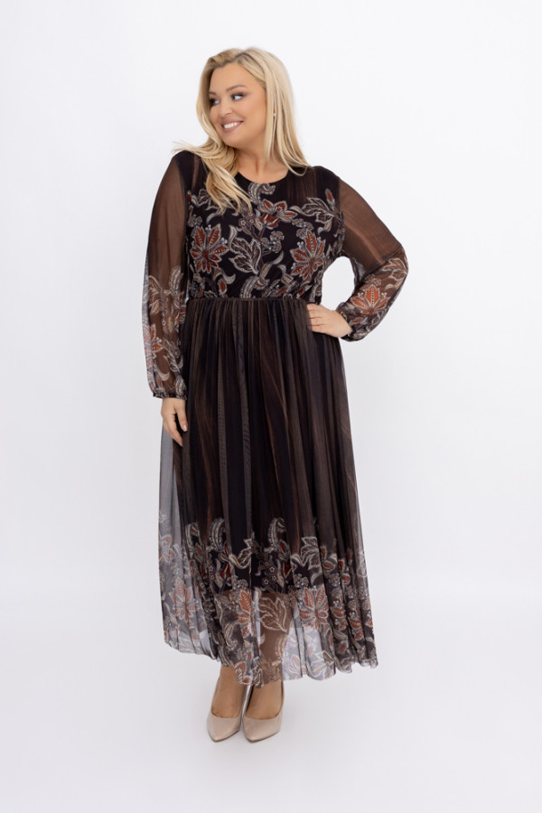 Sukienka siateczkowa dajera wzór 1