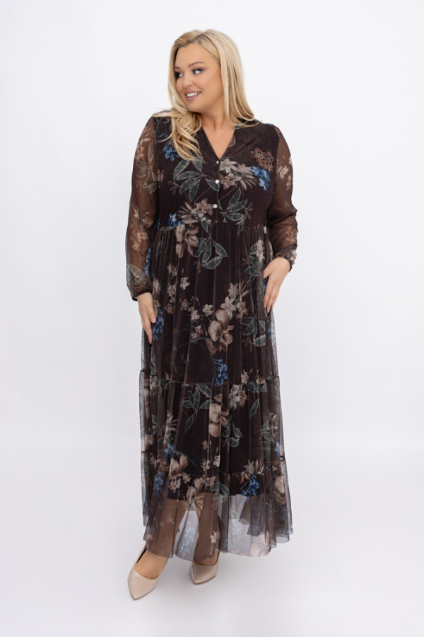 Sukienka siateczkowa ederio wzór 3