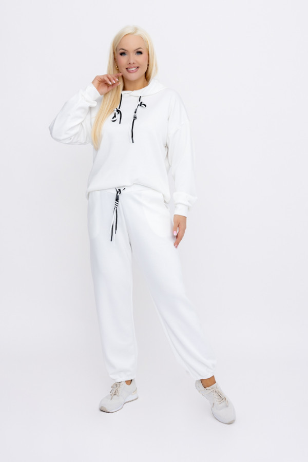 śmietanowy komplet dresowy kaliano