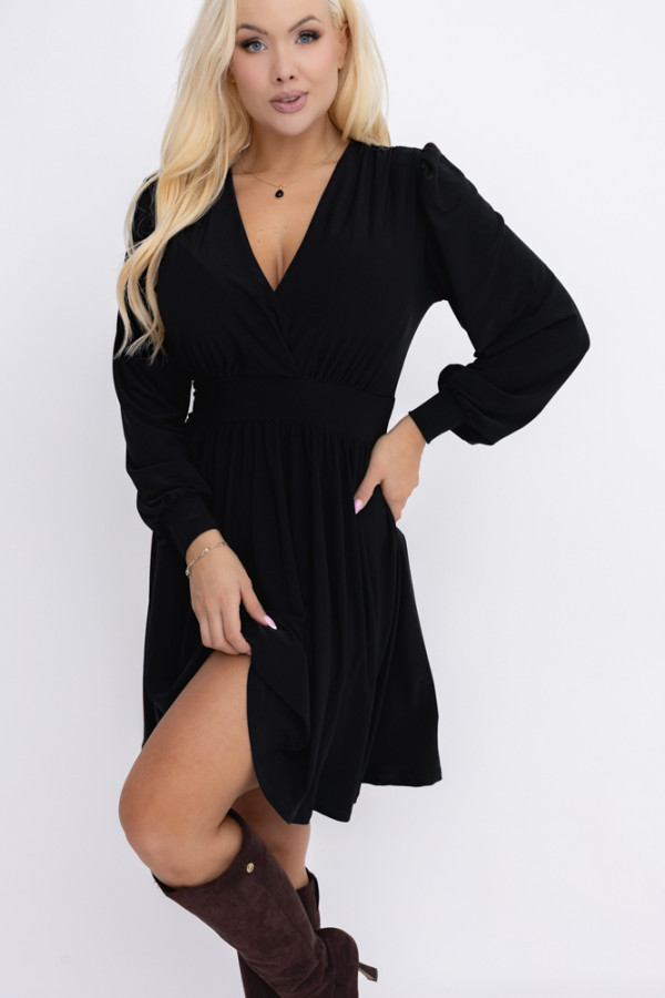 Czarna sukienka norenti