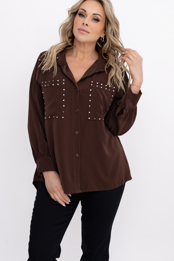 Czekoladowa koszula permuzi