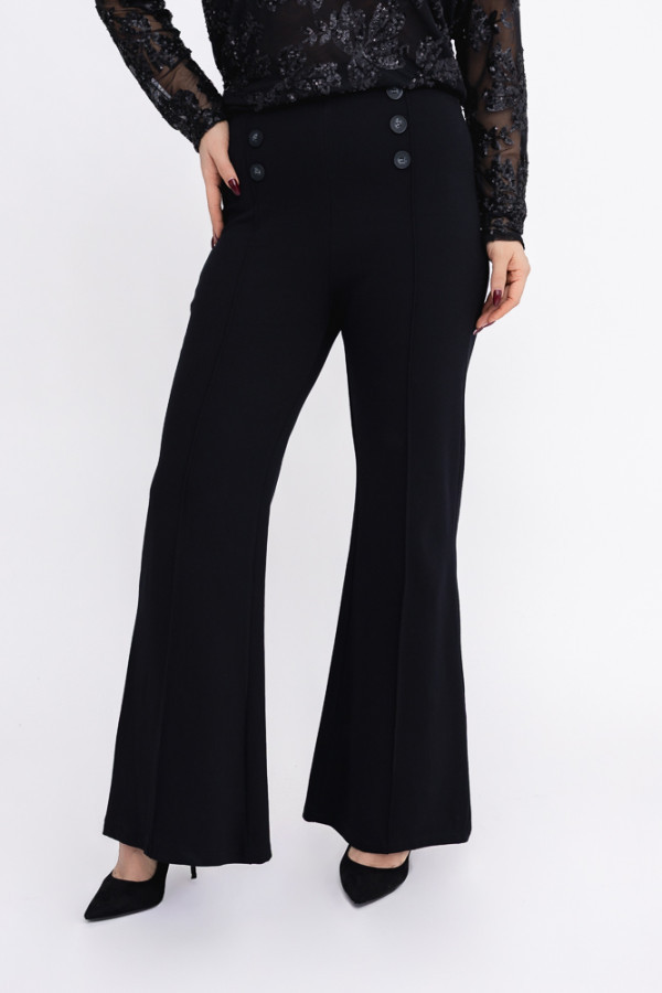 Czarne spodnie gossi