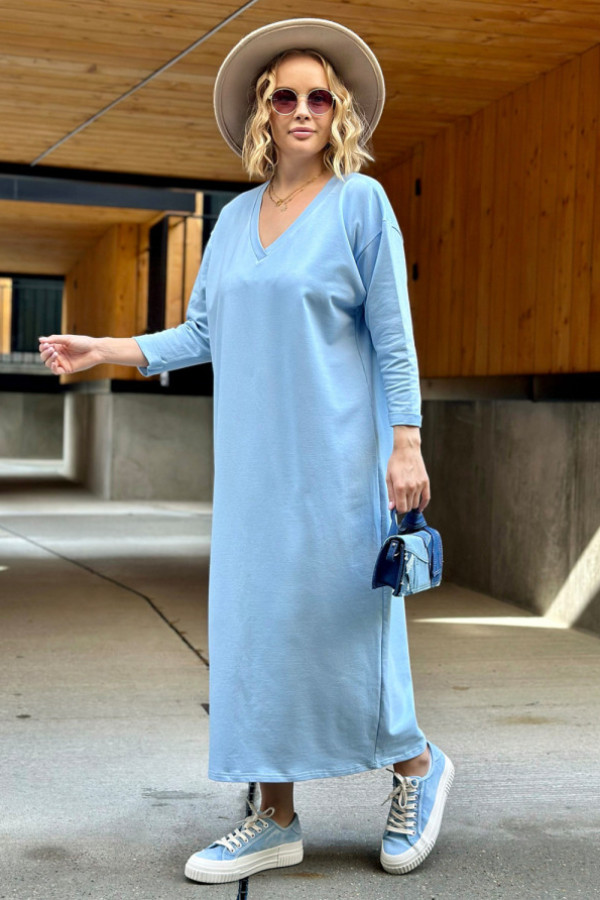 Sukienka cassi błękit