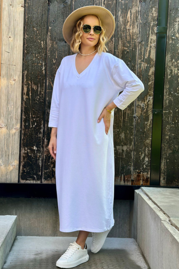 Sukienka cassi biały