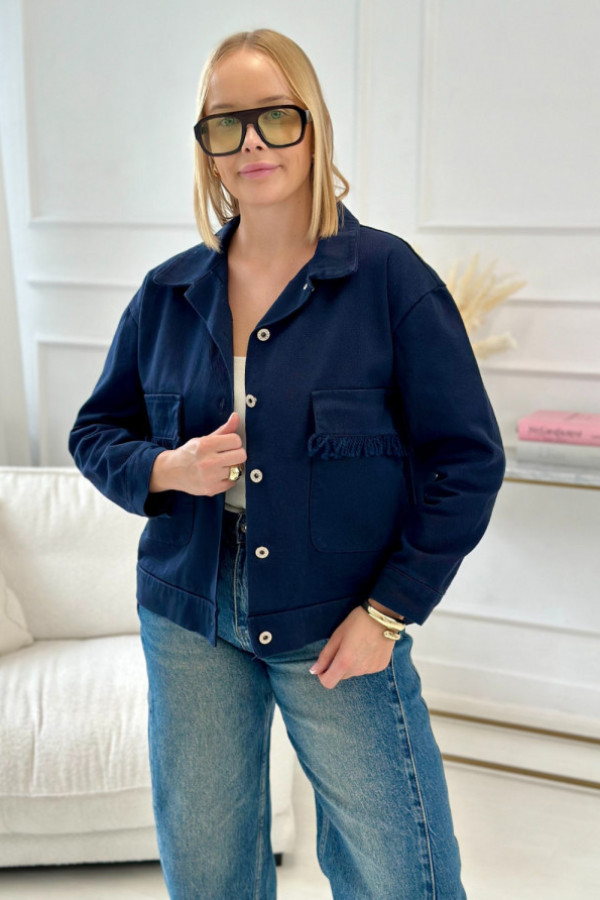 Krótka kurtka margot jeans