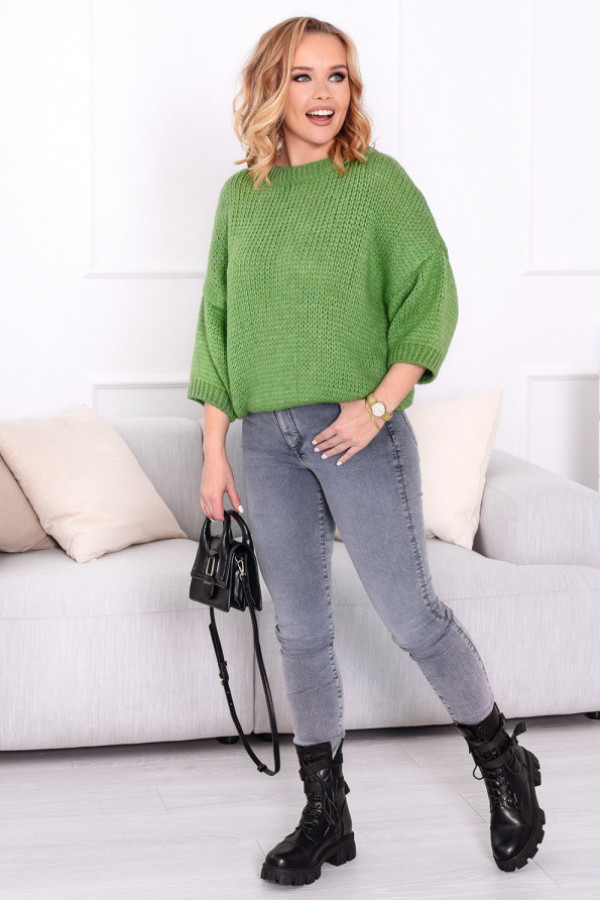 Krótki sweter gabi trawa