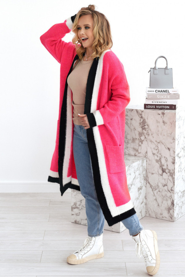 Kardigan hania fuksja