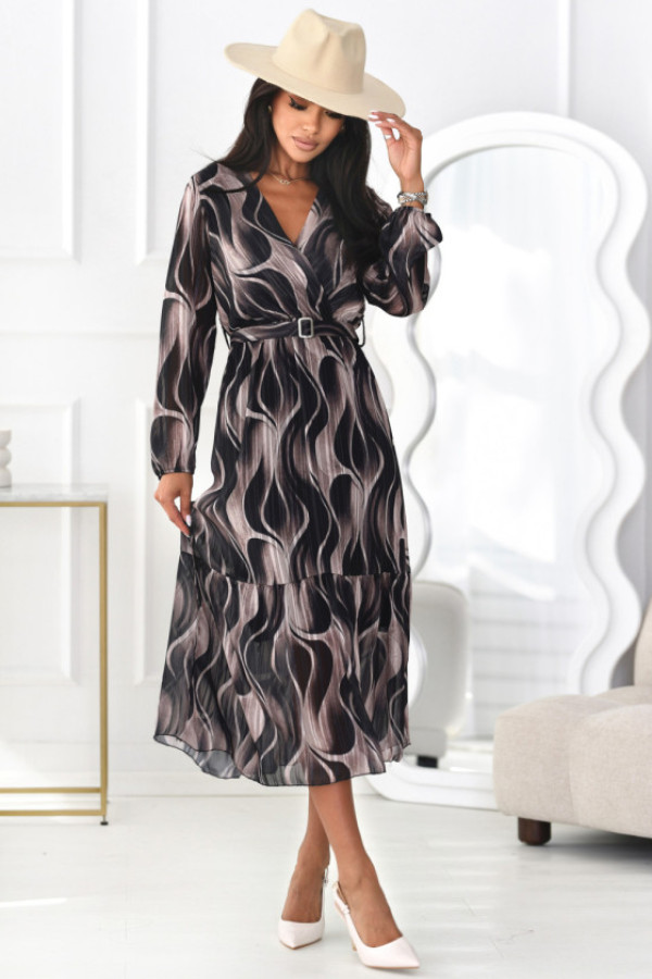 Sukienka carolyn brązowa